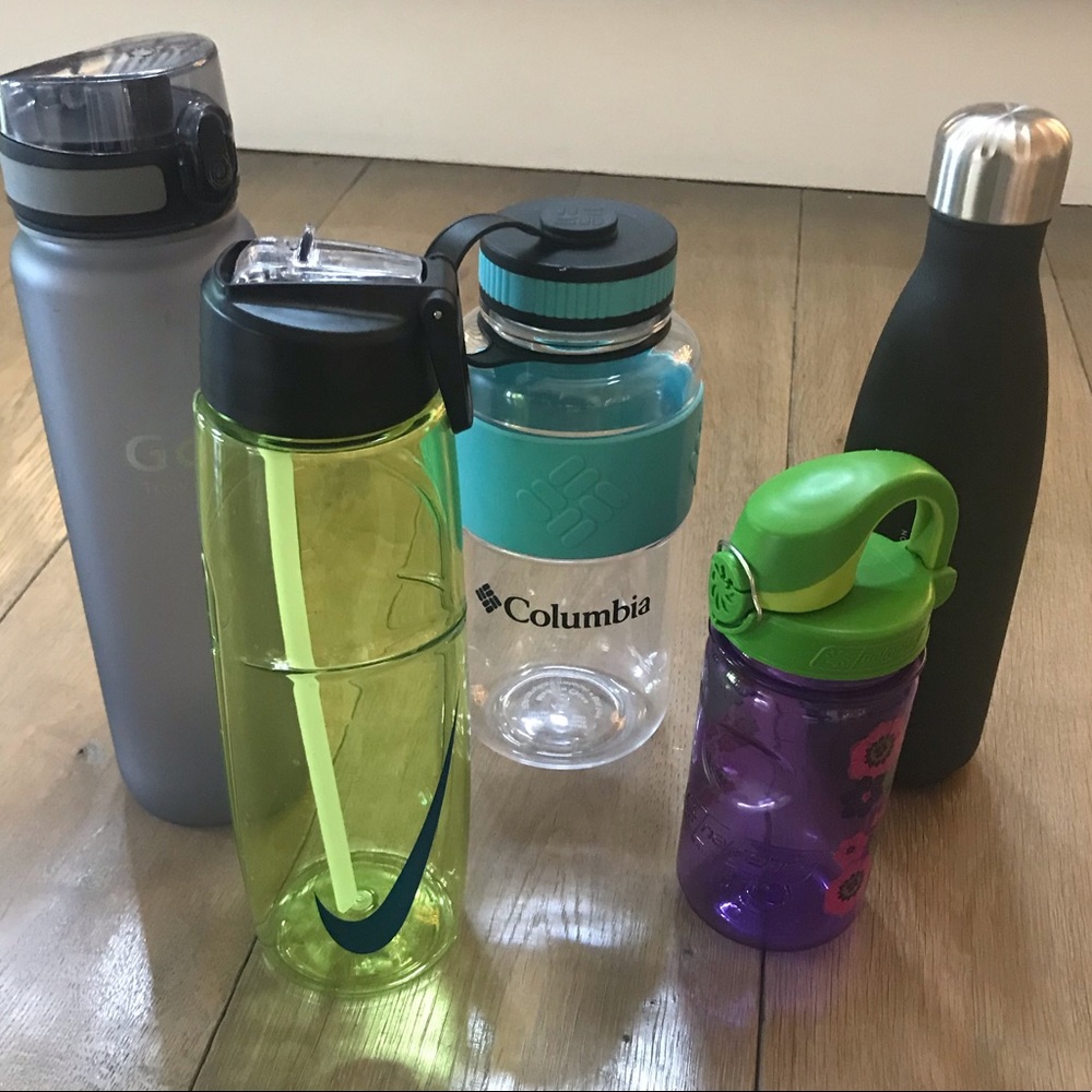 Set of 5 Water Bottles